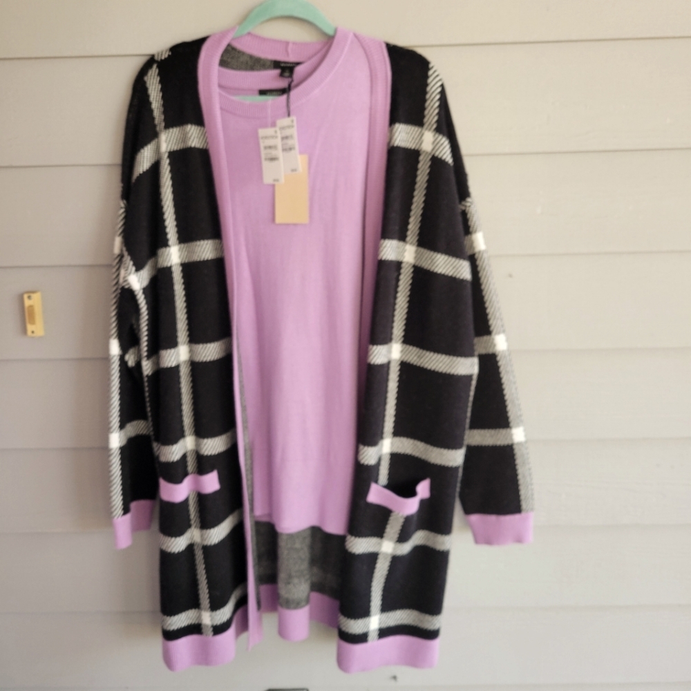 Halogen sweater set NWT